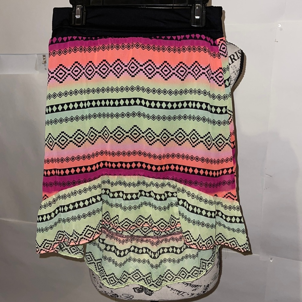 Faded Glory skirt I say it has an Aztec print on sale today